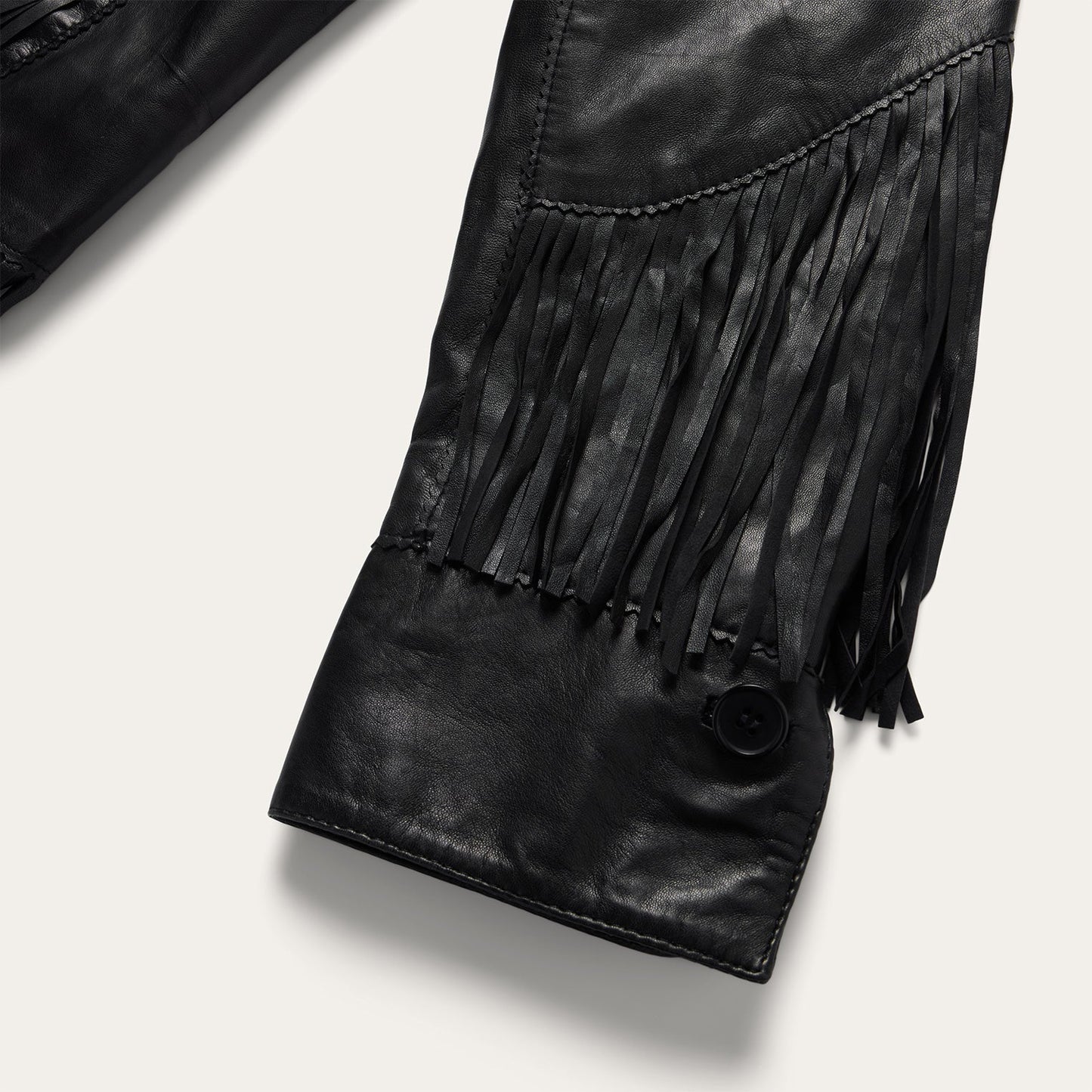 Fringe Leather Jacket