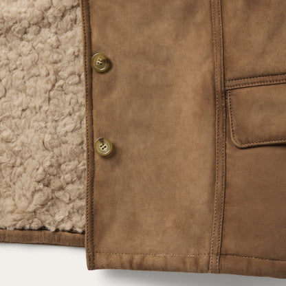 Suede Shearling Jacket