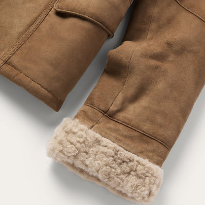 Suede Shearling Jacket