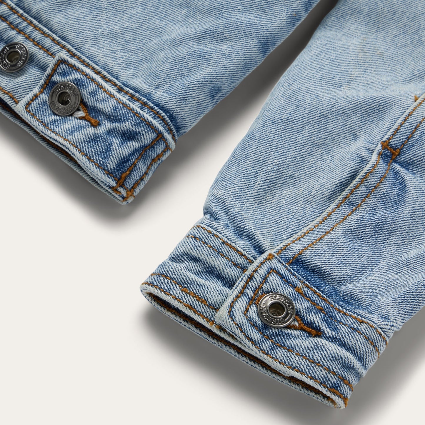 Denim Sherpa Lined Jacket