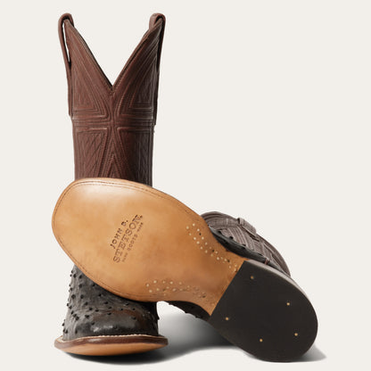 Dillon Ostrich Boots