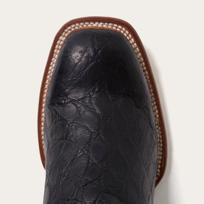Black Falls Alligator Cowboy Boot