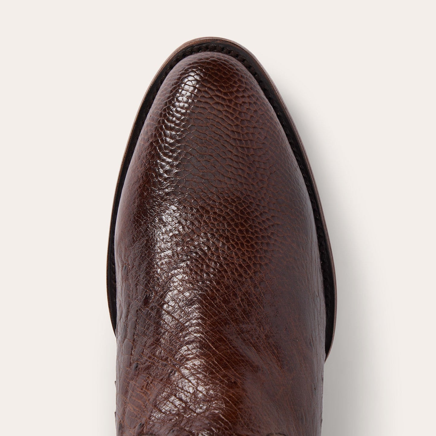 Wyatt Smooth Ostrich Boots