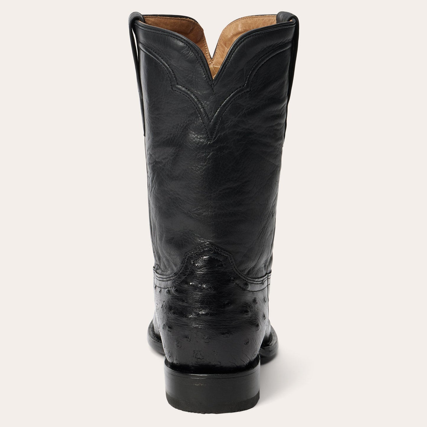 Austin Ostrich Roper Boots