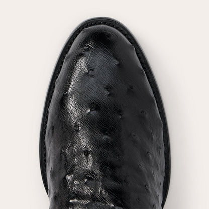 Austin Ostrich Roper Boots