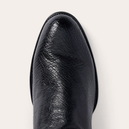 Clay Smooth Ostrich Roper Boots