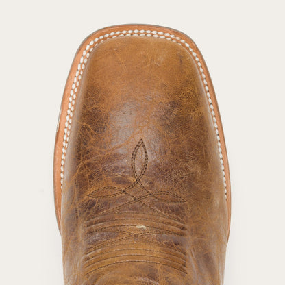 Goddard Burnished Blue & Brown Leather Boot
