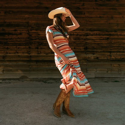 Jules Hand Tooled Leather Boot