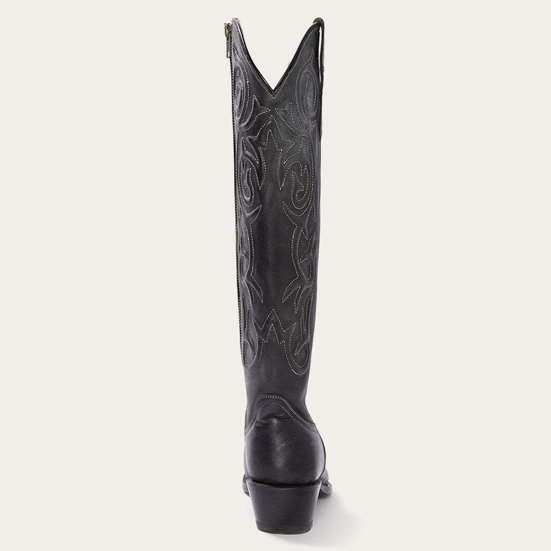 Blair Corded Side Zip Cowboy Boot