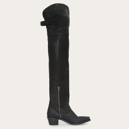 Glam Over-The-Knee Fringe Boot