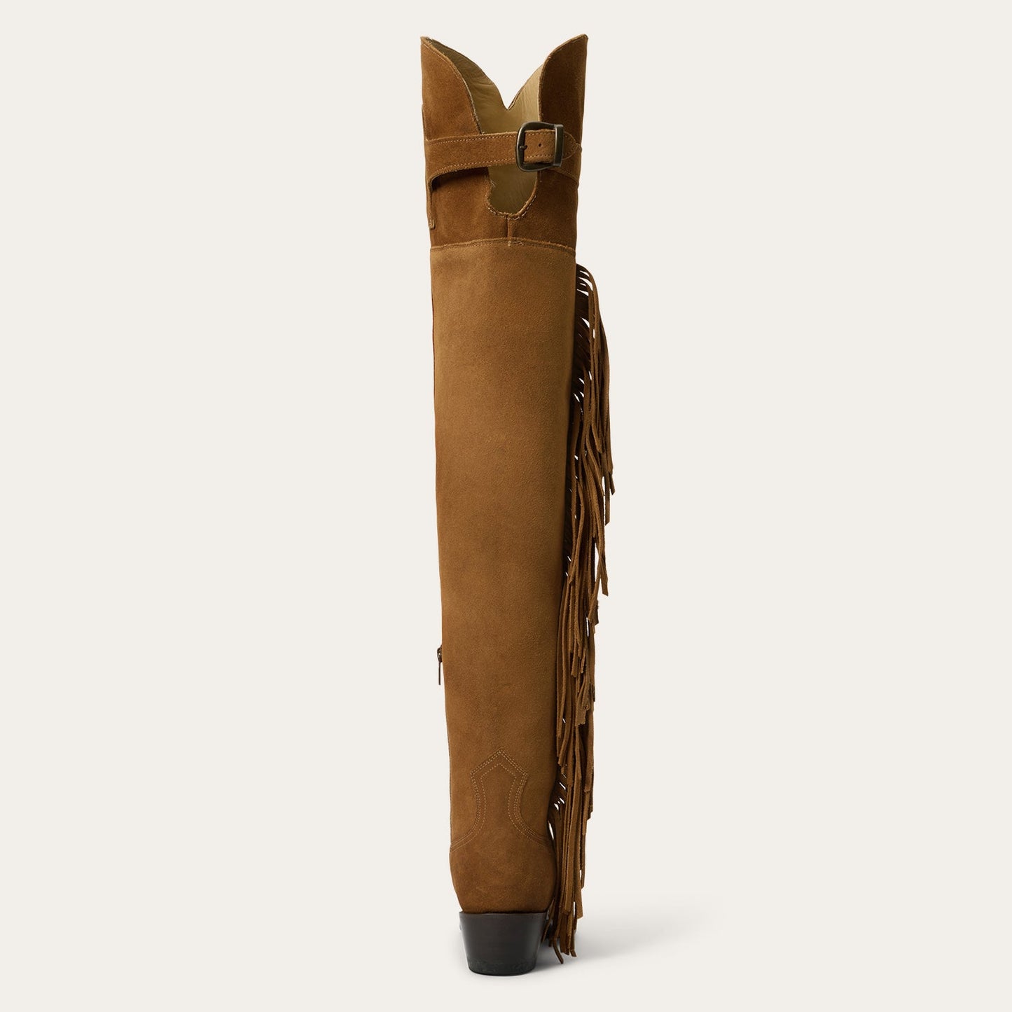 Glam Over-The-Knee Fringe Boot
