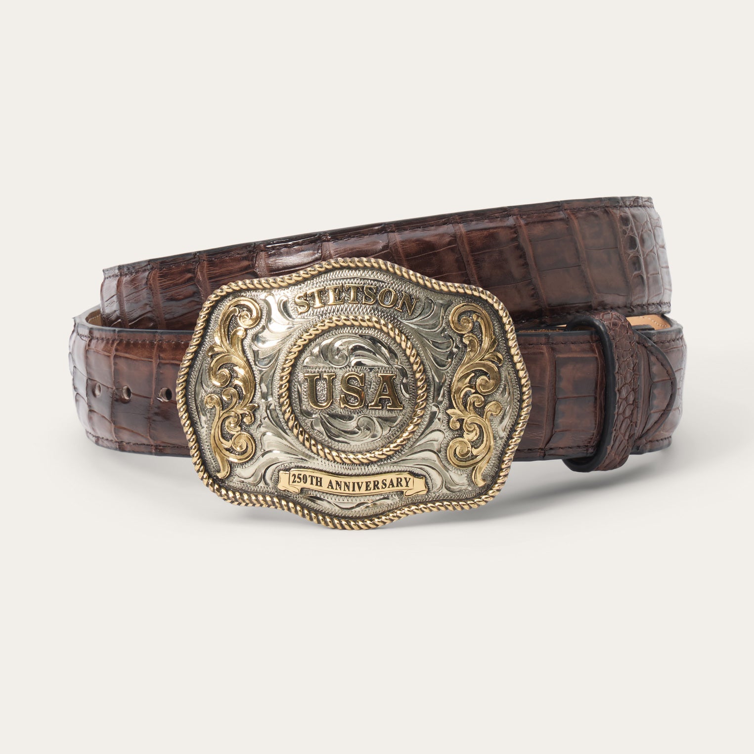 American Anniversary Plaque Buckle
