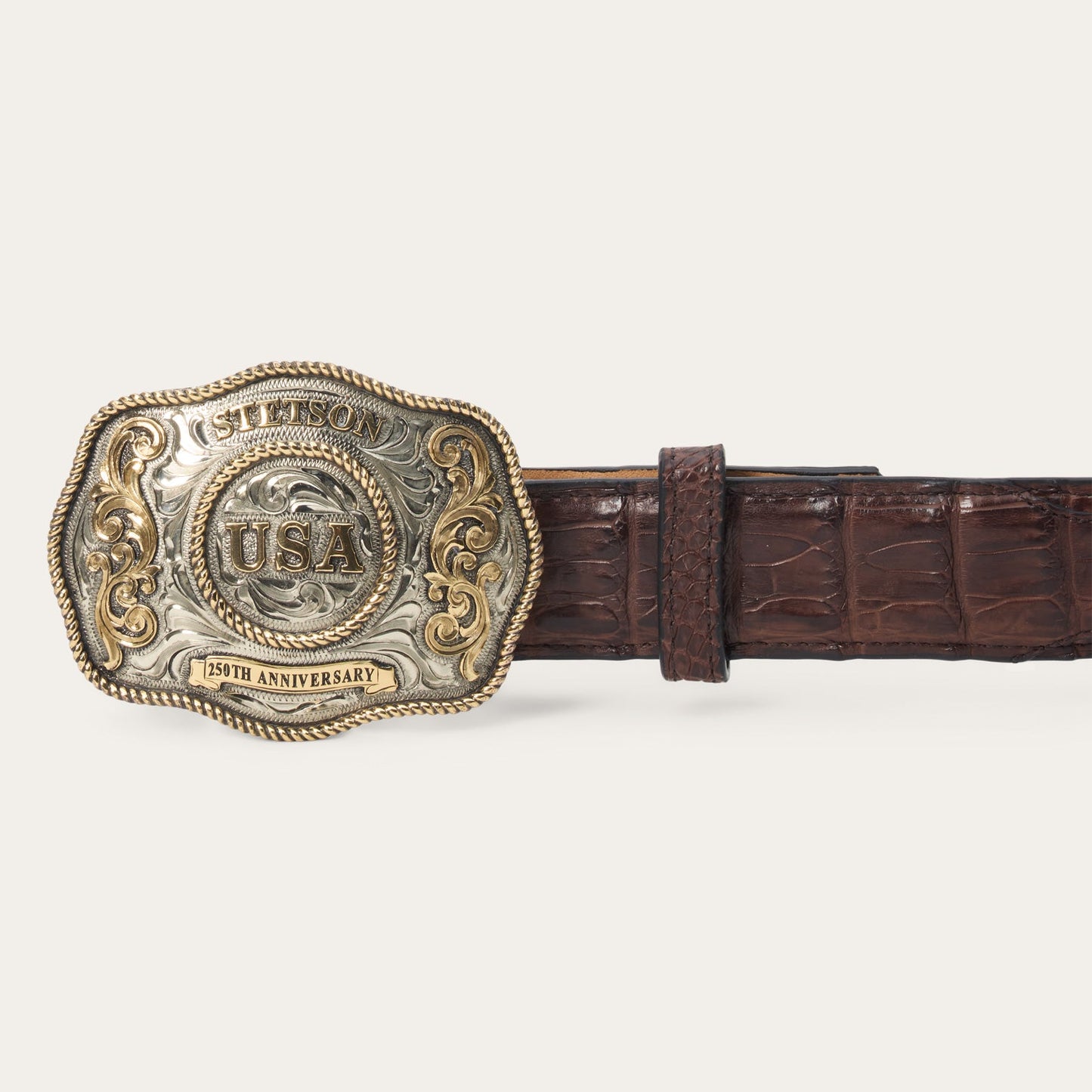 American Anniversary Plaque Buckle