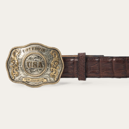 American Anniversary Plaque Buckle