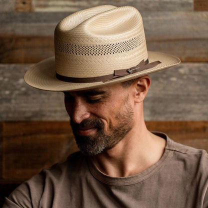 Open Road 10X Straw Cowboy Hat