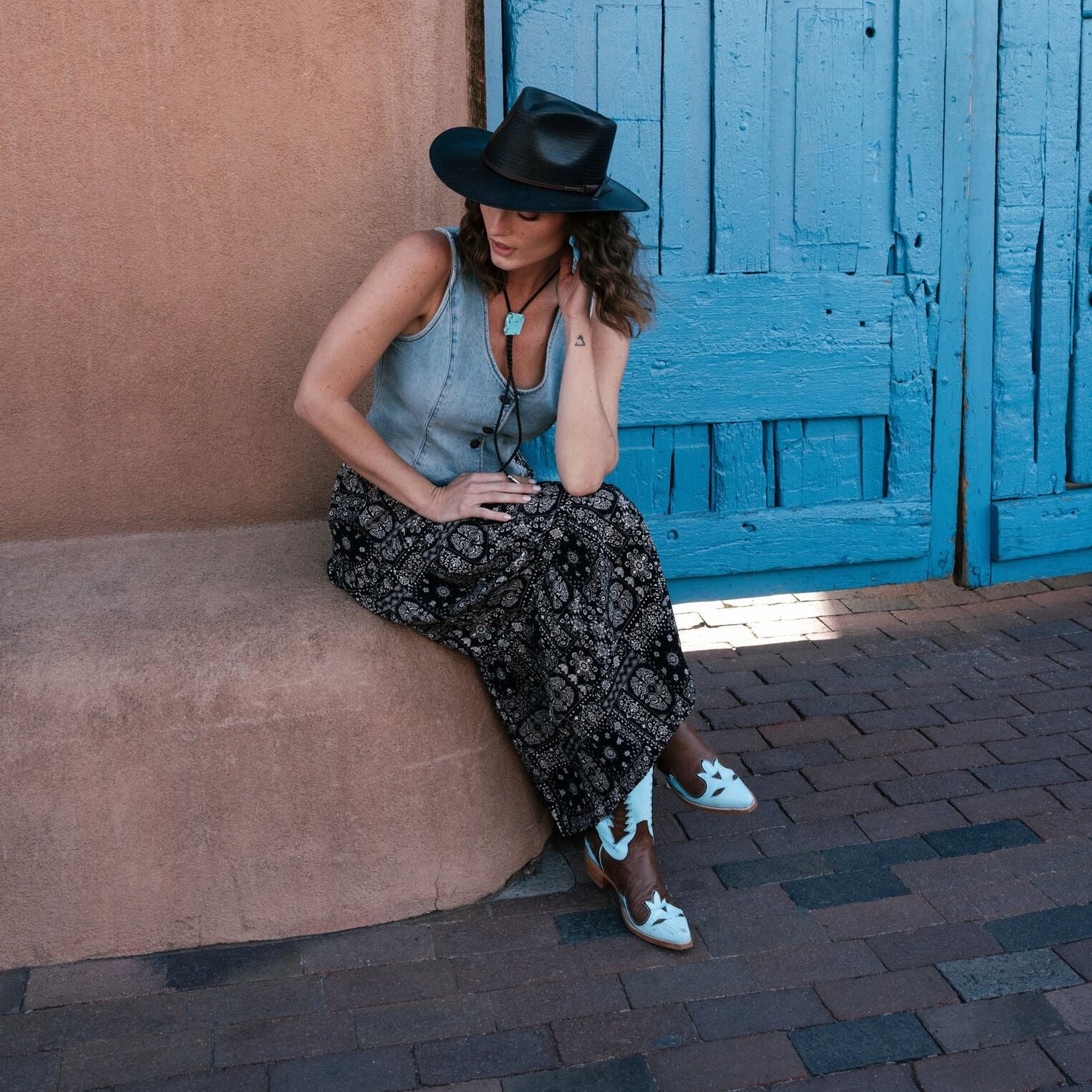 Bandana 3-Tiered Skirt