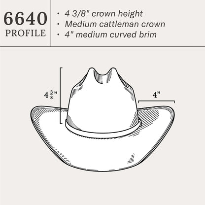 Ashby Straw Cowboy Hat