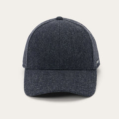 Dark Grey Herringbone