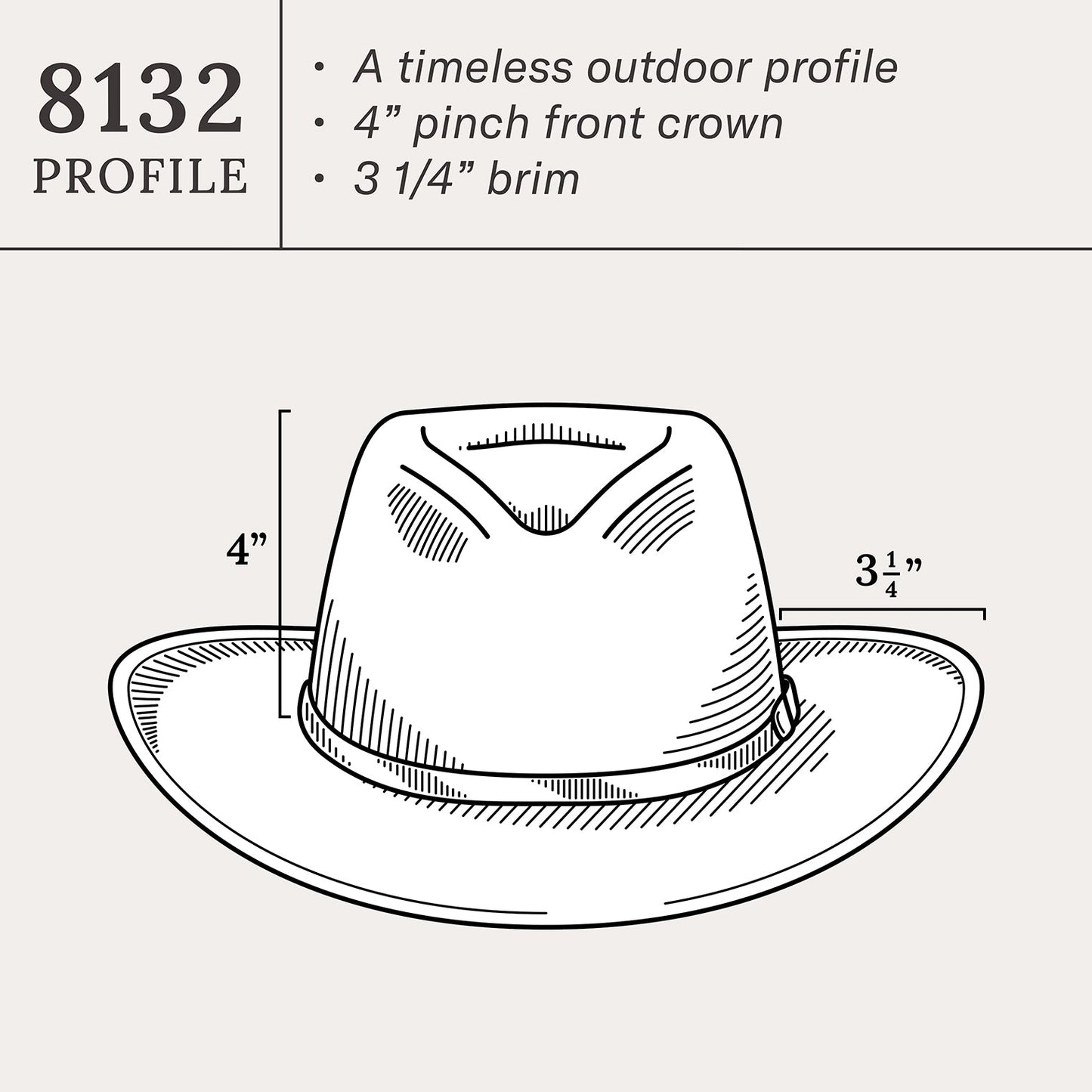 Mountain Sky Crushable Outdoor Hat