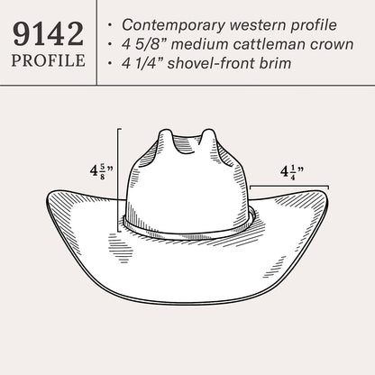 Acoustic 6X Cowboy Hat