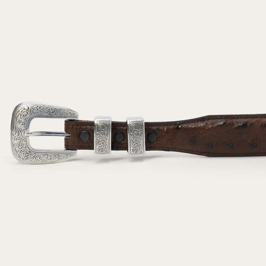 Ostrich Tapered Belt