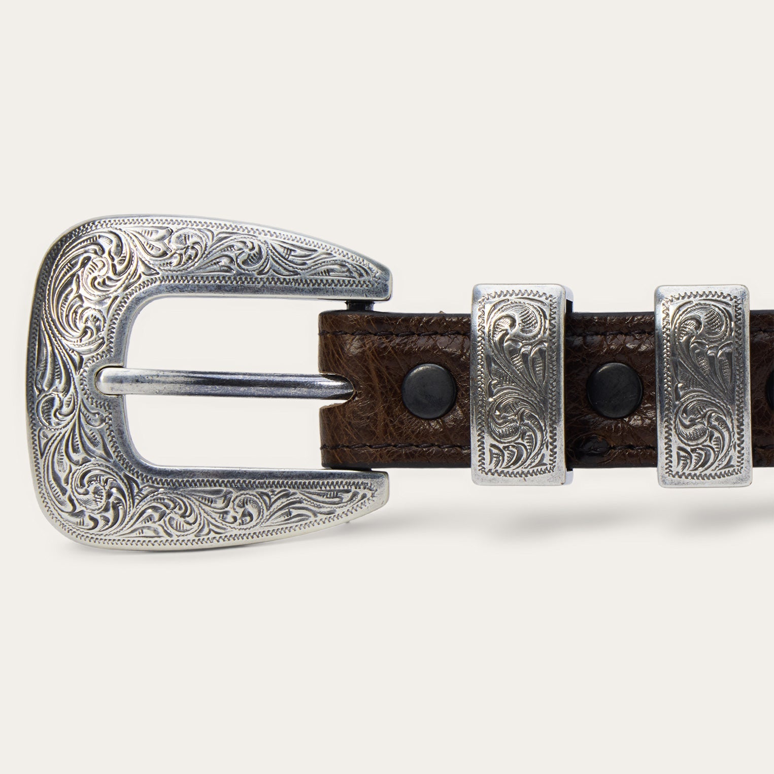 Ostrich Tapered Belt
