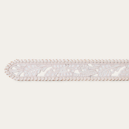 Tooled Laced Edge Belt