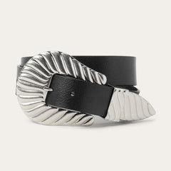 Black With Silver