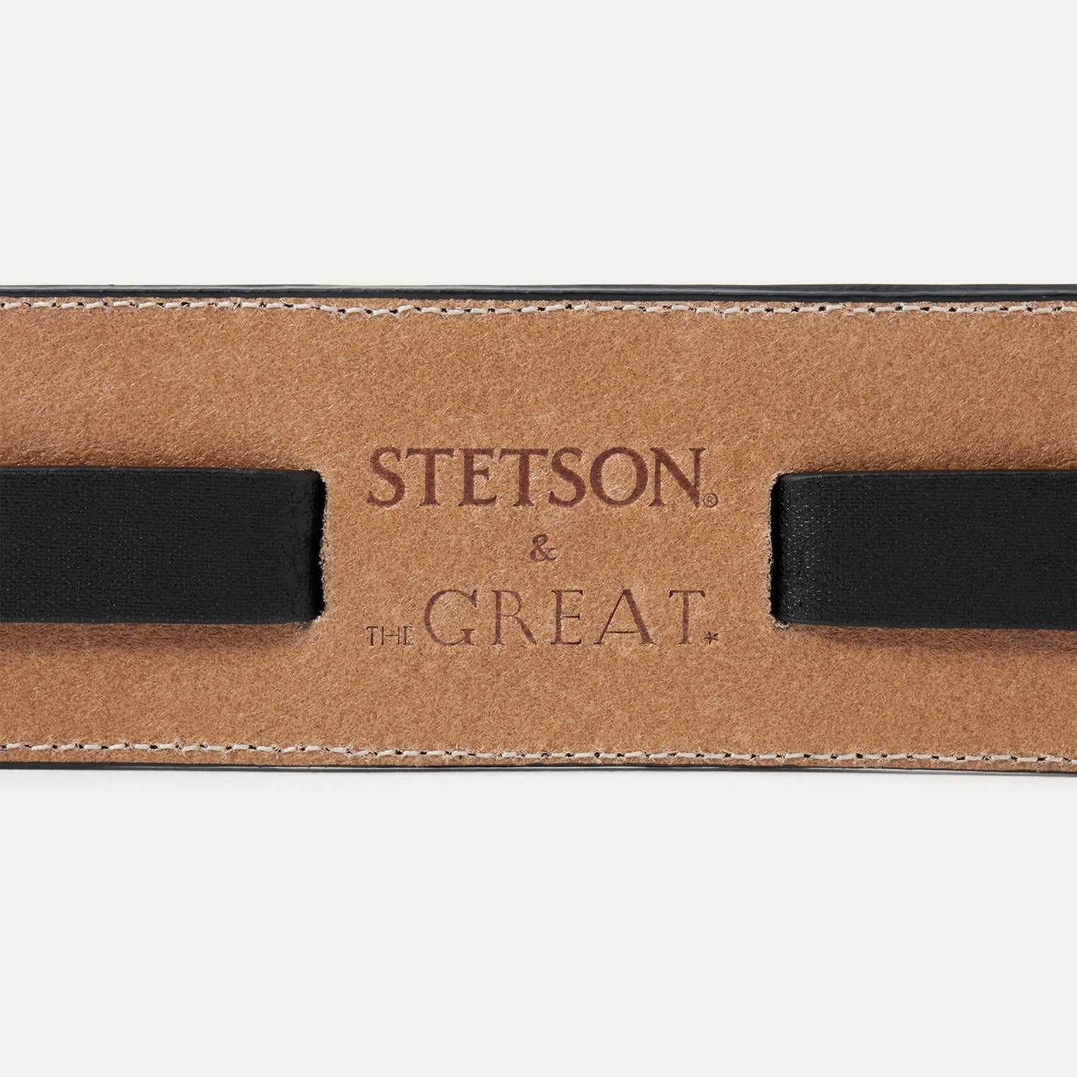 Stetson & THE GREAT. Tooled Waist Belt