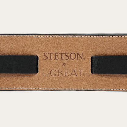 Stetson & THE GREAT. Tooled Waist Belt
