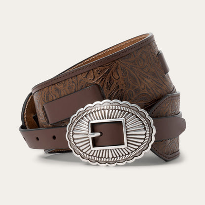 Stetson & THE GREAT. Tooled Waist Belt