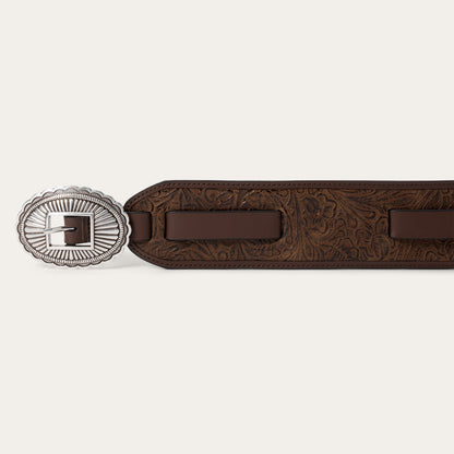 Stetson & THE GREAT. Tooled Waist Belt