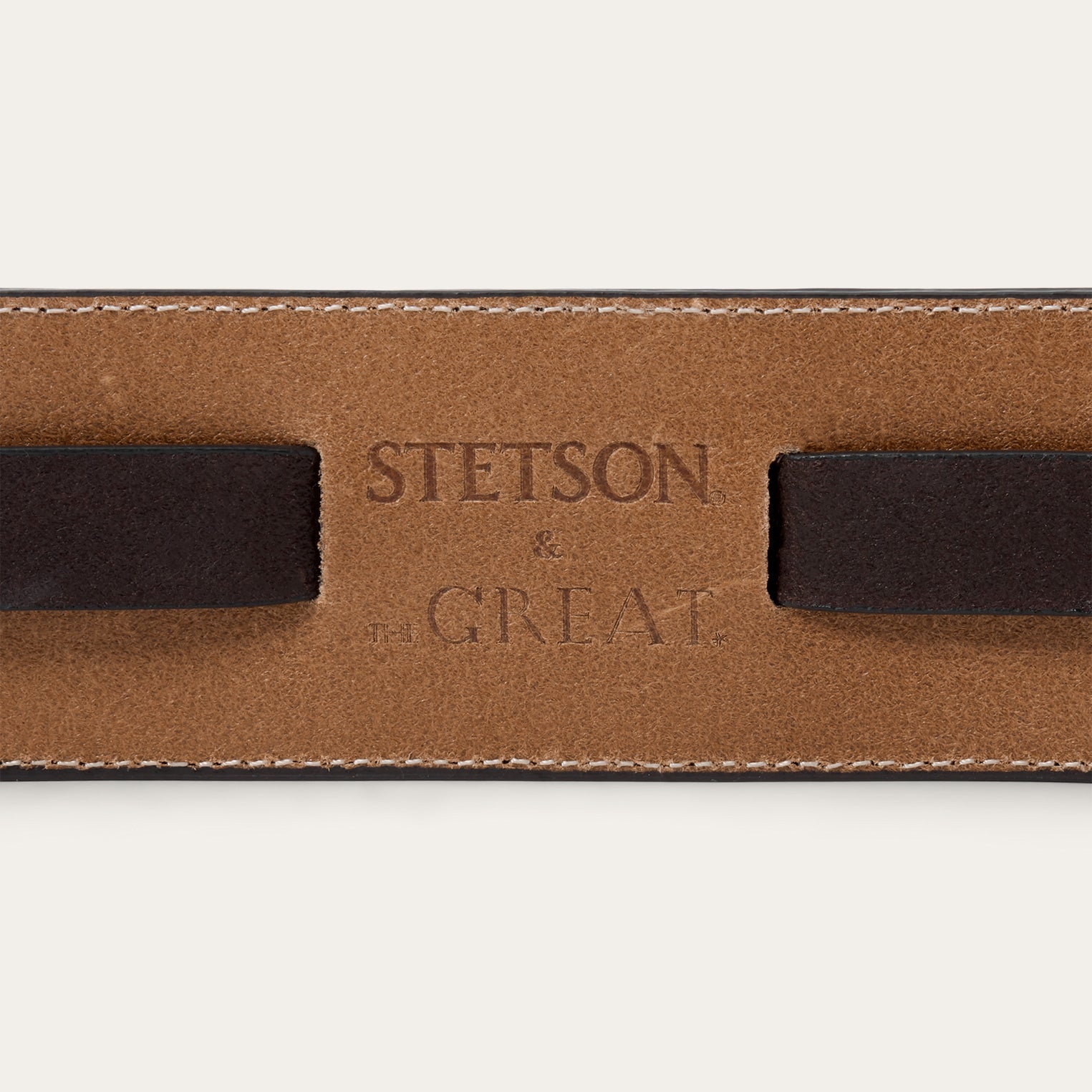 Stetson & THE GREAT. Tooled Waist Belt