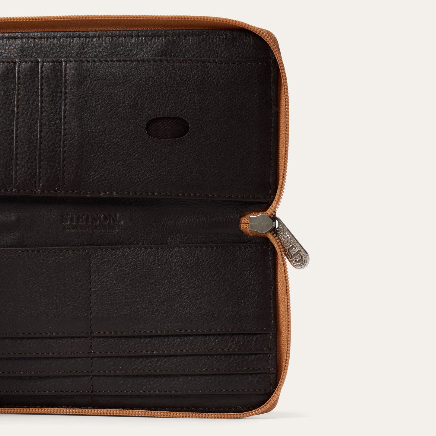 Tooled Zip Wallet