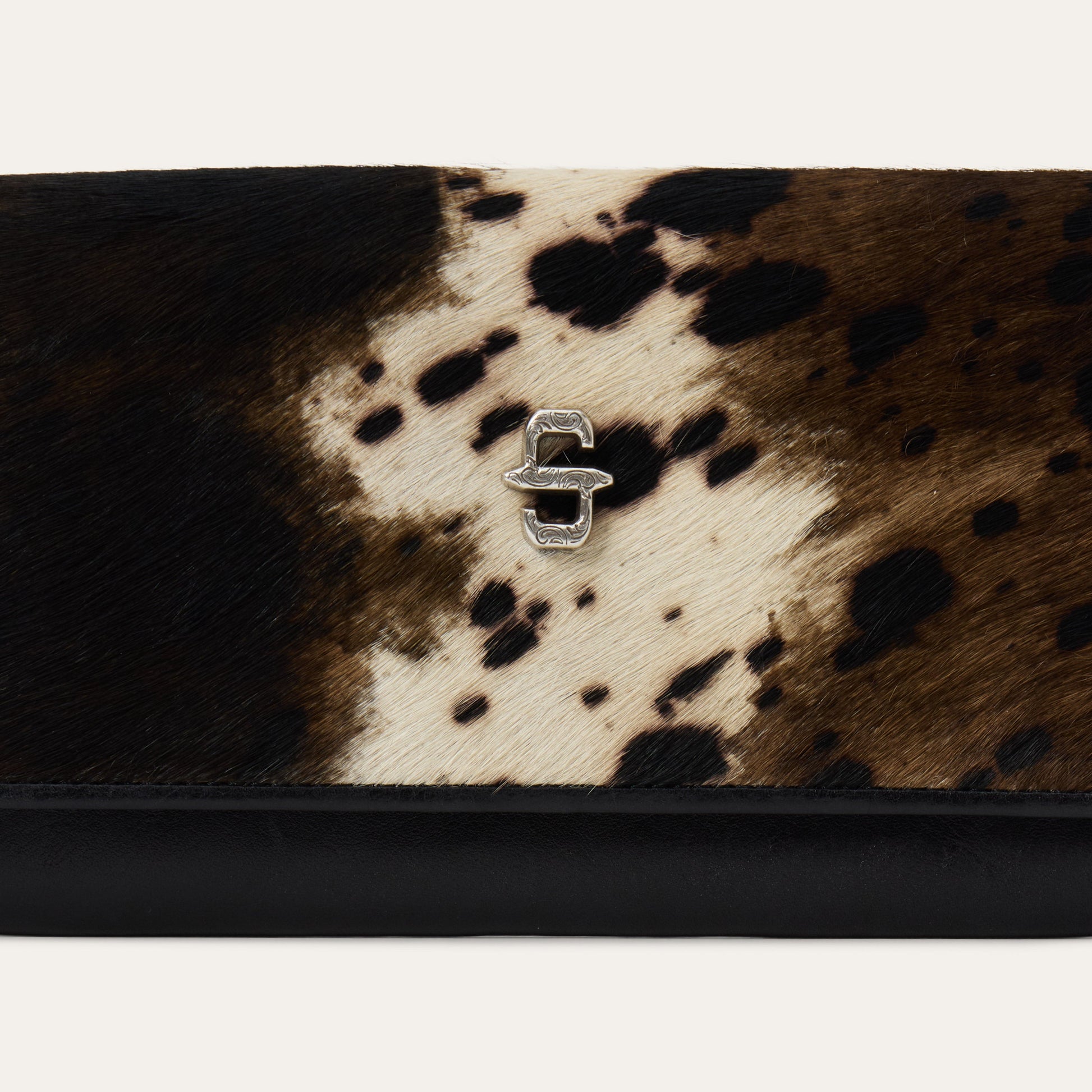 Hair-On-Hide Front Flap Wallet
