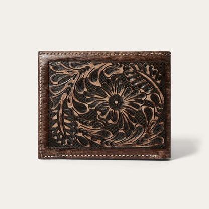 Hair-On-Hide Concho Bi-Fold Wallet