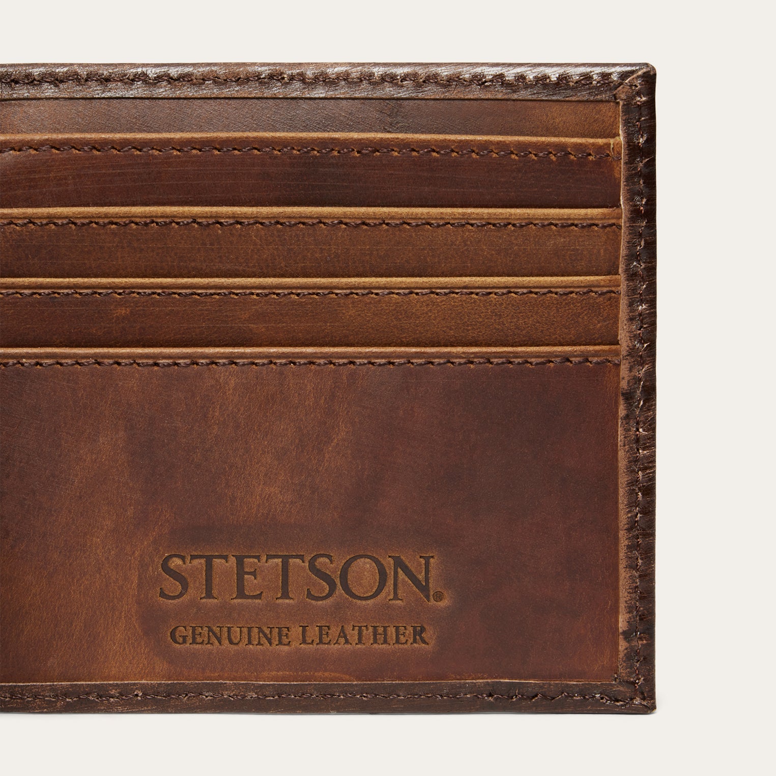 Hair-On-Hide Concho Bi-Fold Wallet