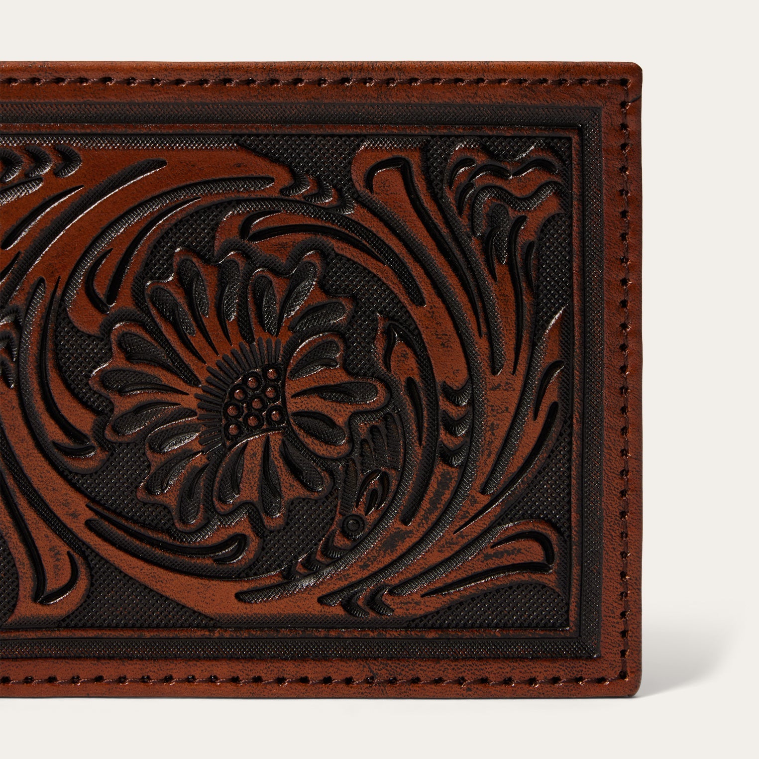 Tooled Bi-Fold Wallet