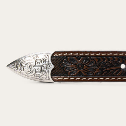 Tooled Tapered Belt