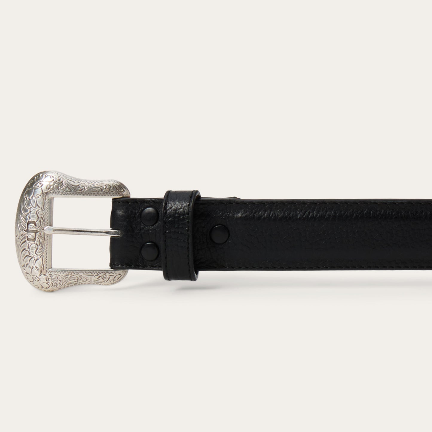 Bison Leather Concho Belt