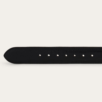 Bison Leather Concho Belt