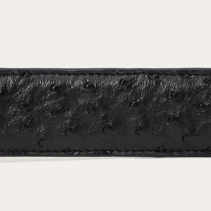 Ostrich Western Tab Belt