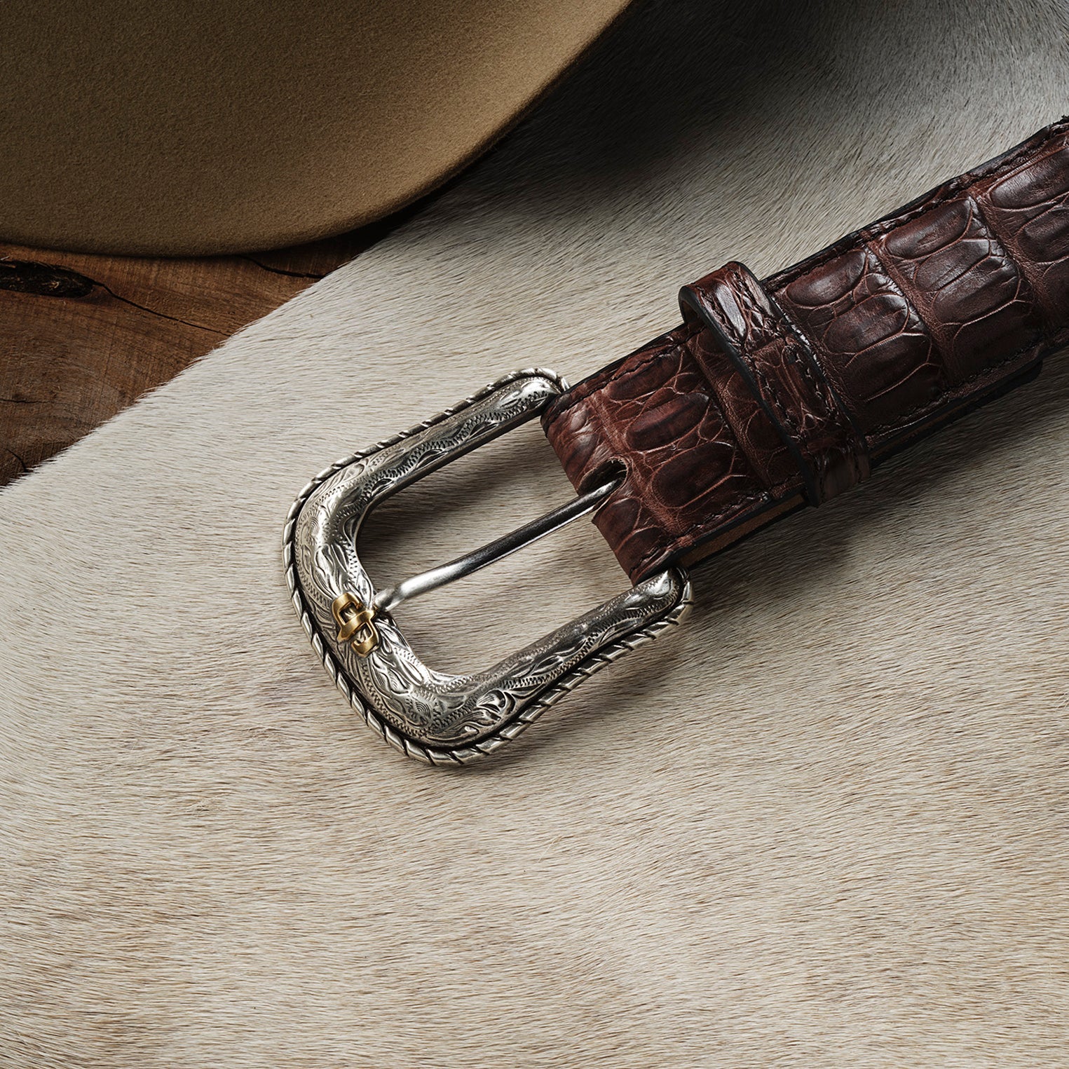 Caiman Western Tab Belt