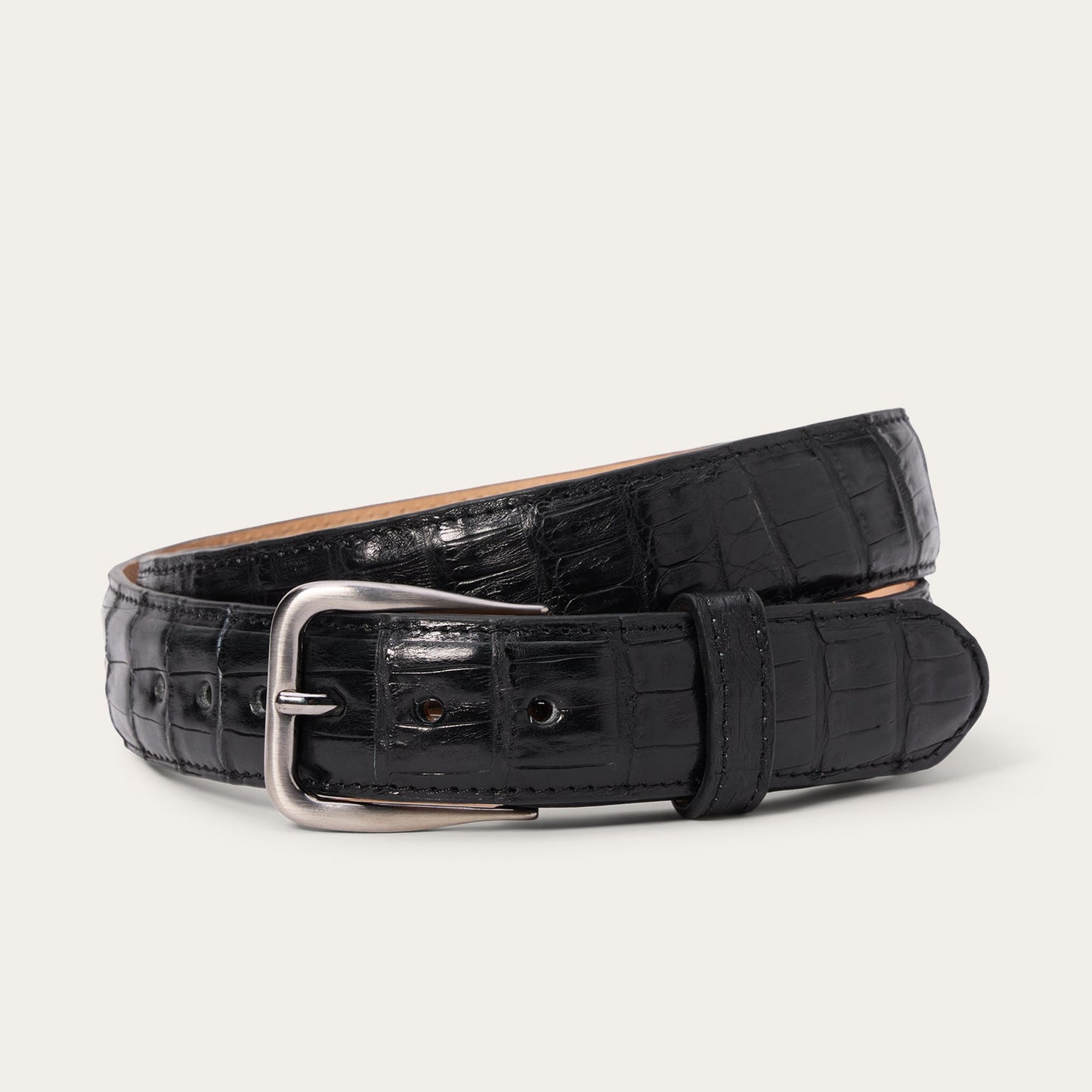 Caiman Western Tab Belt - 1 1/4" Width