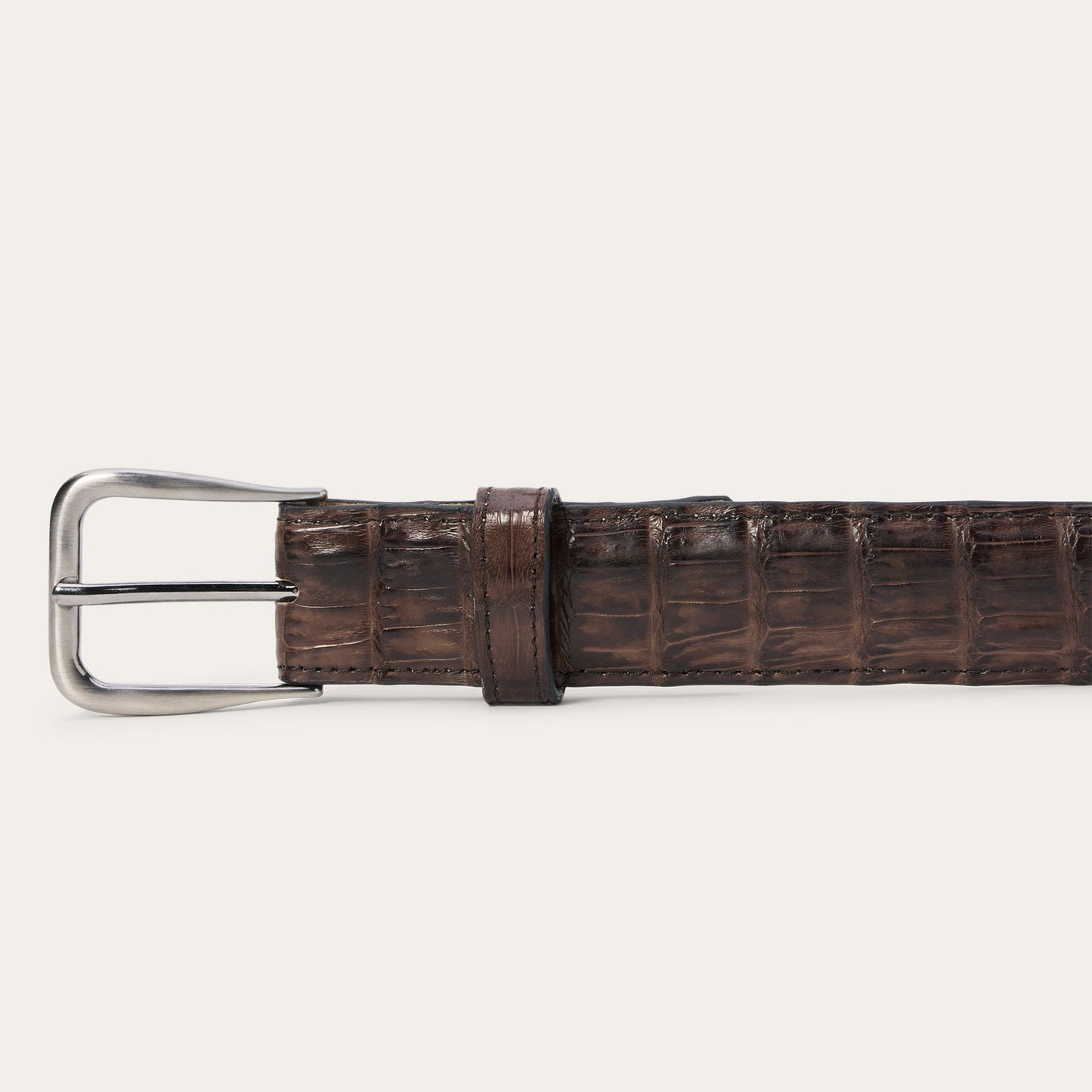 Caiman Western Tab Belt - 1 1/4" Width