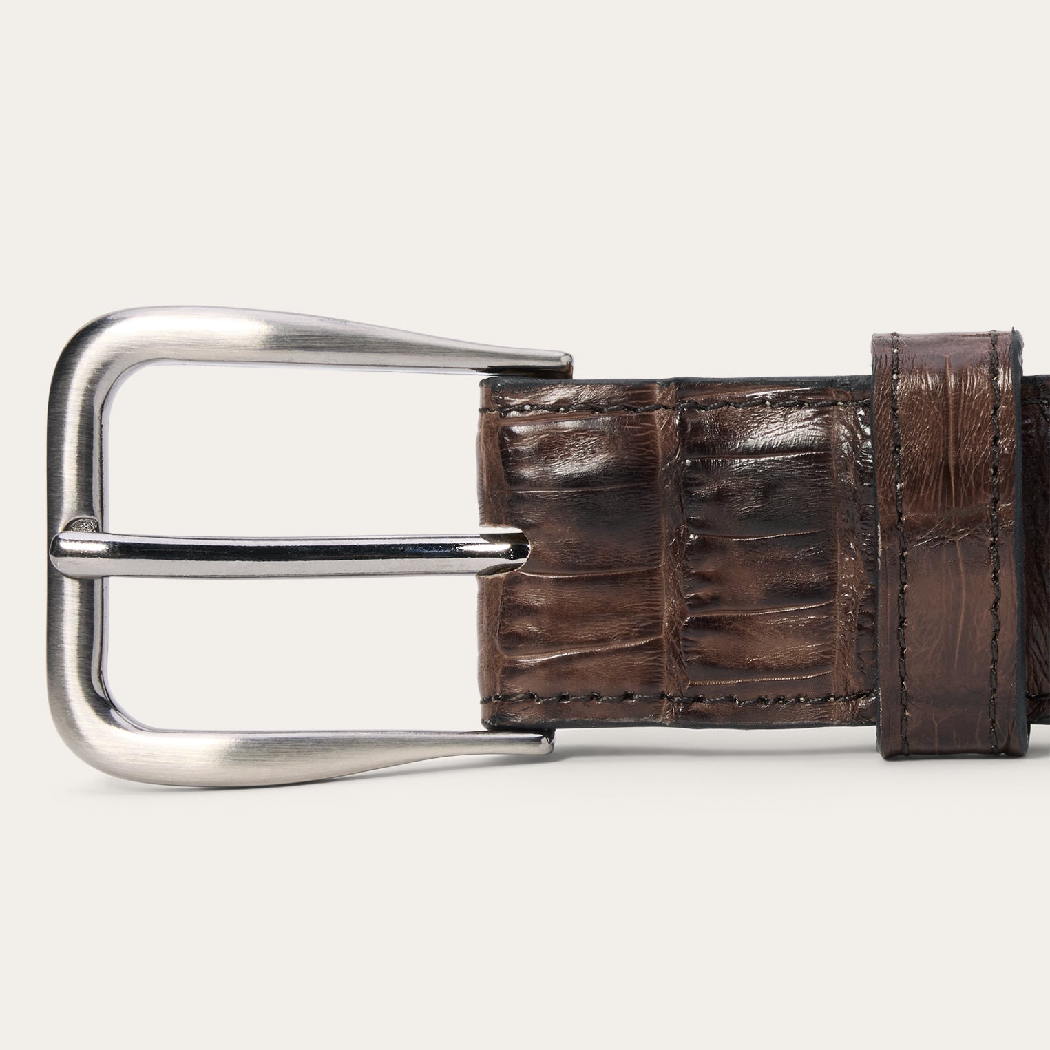 Caiman Western Tab Belt - 1 1/4" Width