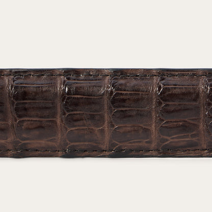 Caiman Western Tab Belt - 1 1/4" Width