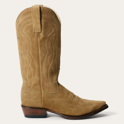Stetson & THE GREAT. Suede Cowboy Boot
