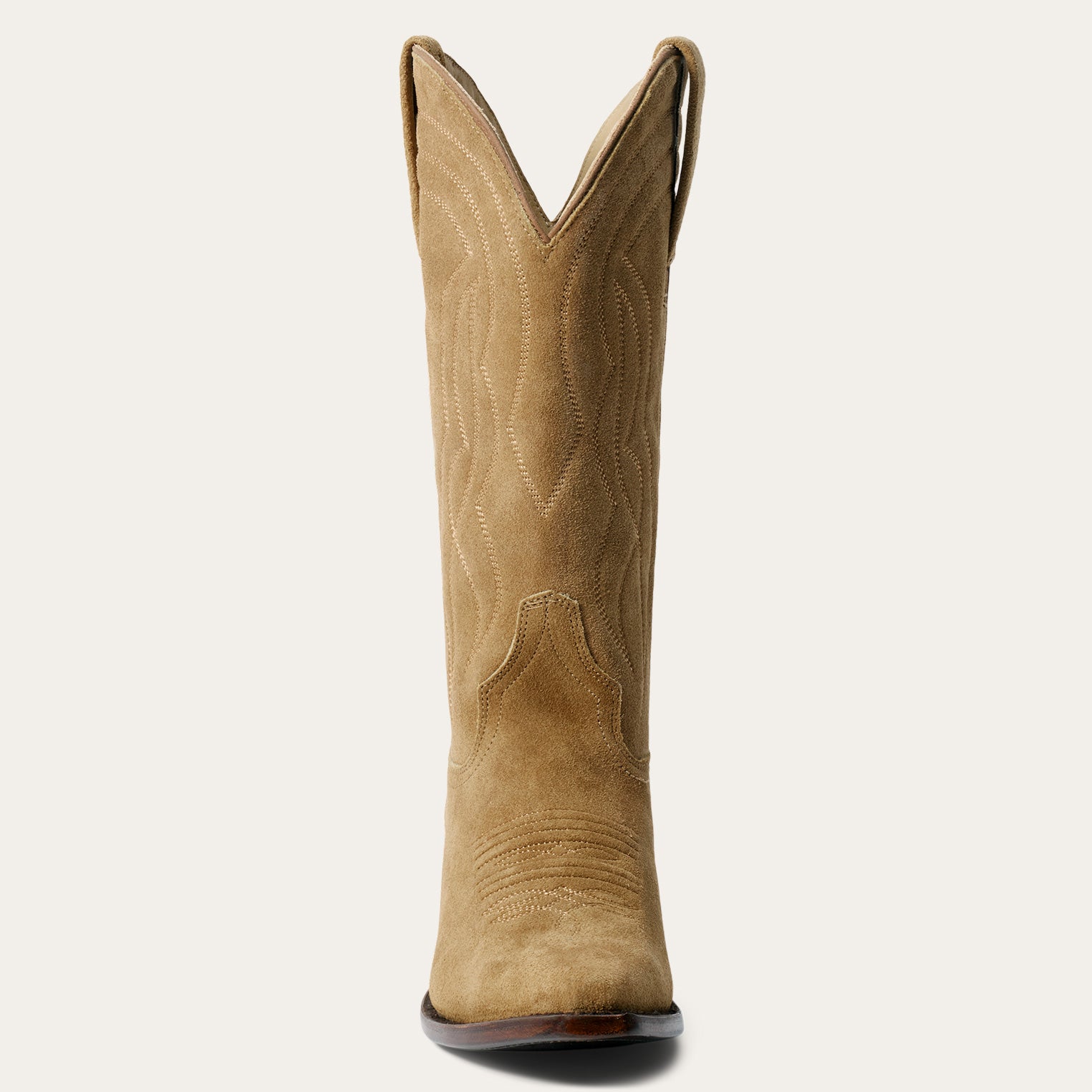 Stetson & THE GREAT. Suede Cowboy Boot