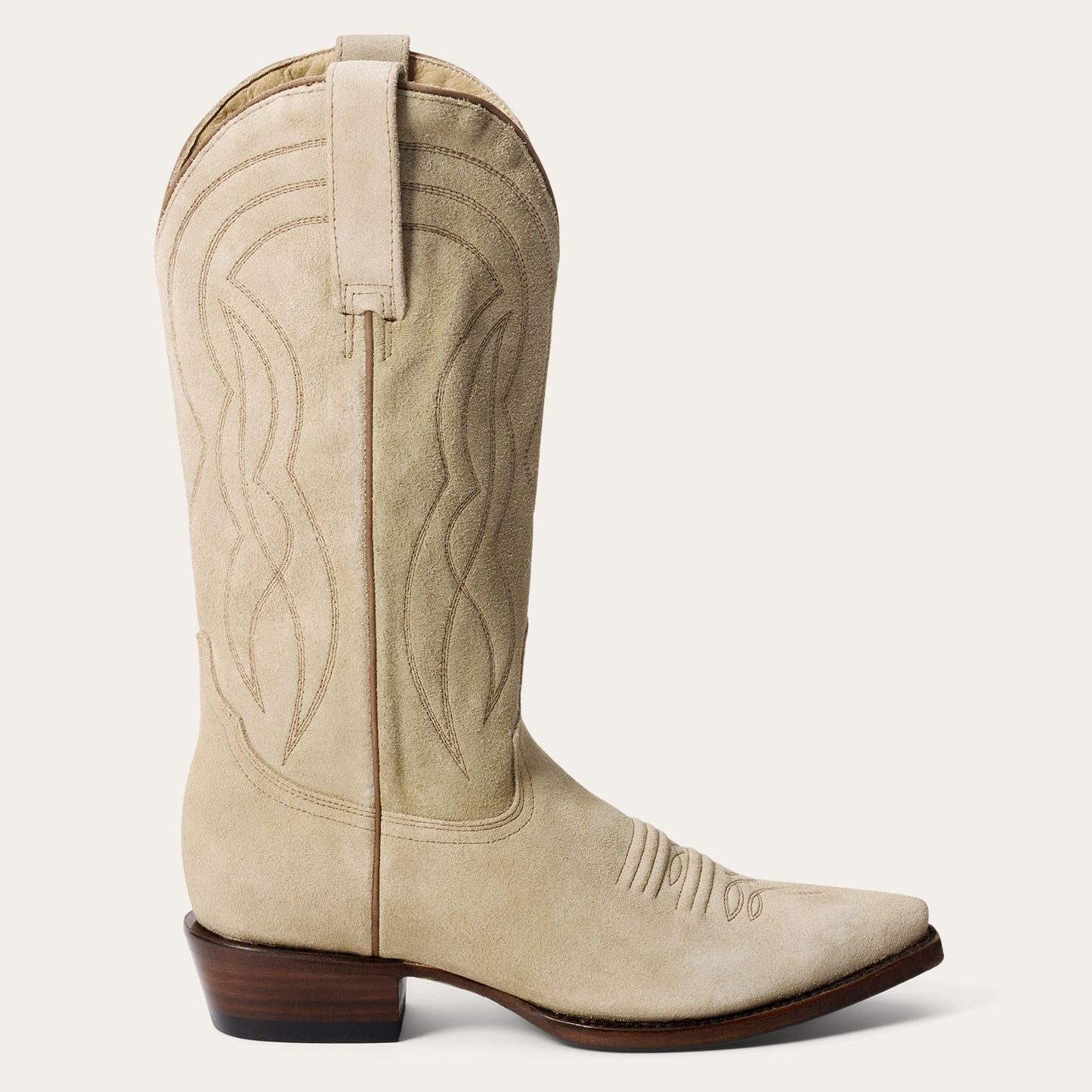 Stetson & THE GREAT. Suede Cowboy Boot